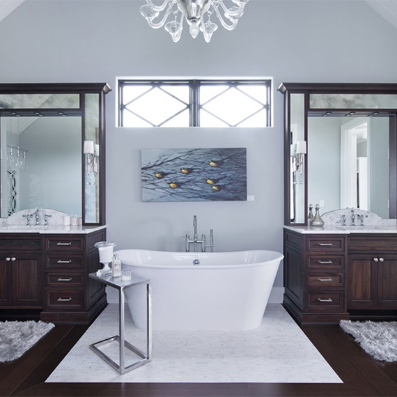 Kitchen Studio - Classically Glamorous Bathroom