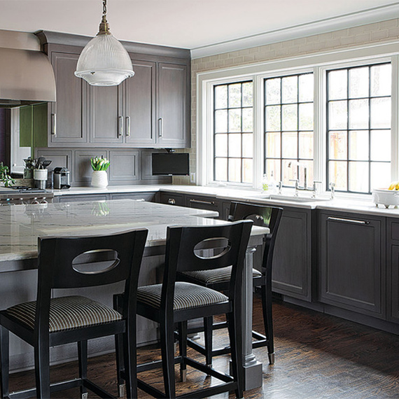 Kitchen Studio:KC - Historical Home Transitional Kitchen